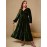 Plus Size, Plus Size A-Line Maxi Dress - Sleeve Winter Dress with -Length Hem, Machine Washable Solid Color Elegant Party Wedding Guest Dress (Casual to Formal) - Coat-Compatible Outfit