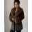 [Elegant Leopard Print] Elegant Leopard Print | Plus Size Winter Coat | Faux Fur Jacket with Fluffy Lining, Windproof, Warm & Stylish for Dates, Shopping, Travel, and Weddings